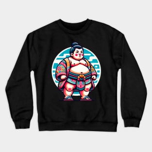 Sumo Wrestler Crewneck Sweatshirt